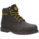 Chaussures De Sécurité Hautes – Caterpillar Powerplant Noir S3 HRO SRA – Cuir Nubuck Waterproof – Embout Acier – Homme