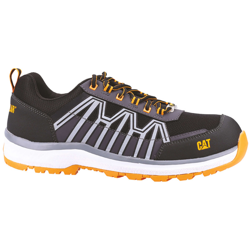 Chaussures De Sécurité Basses – Caterpillar Charge Orange S3 HRO SRC – Microfibre & Maille – Sans Métal – Homme