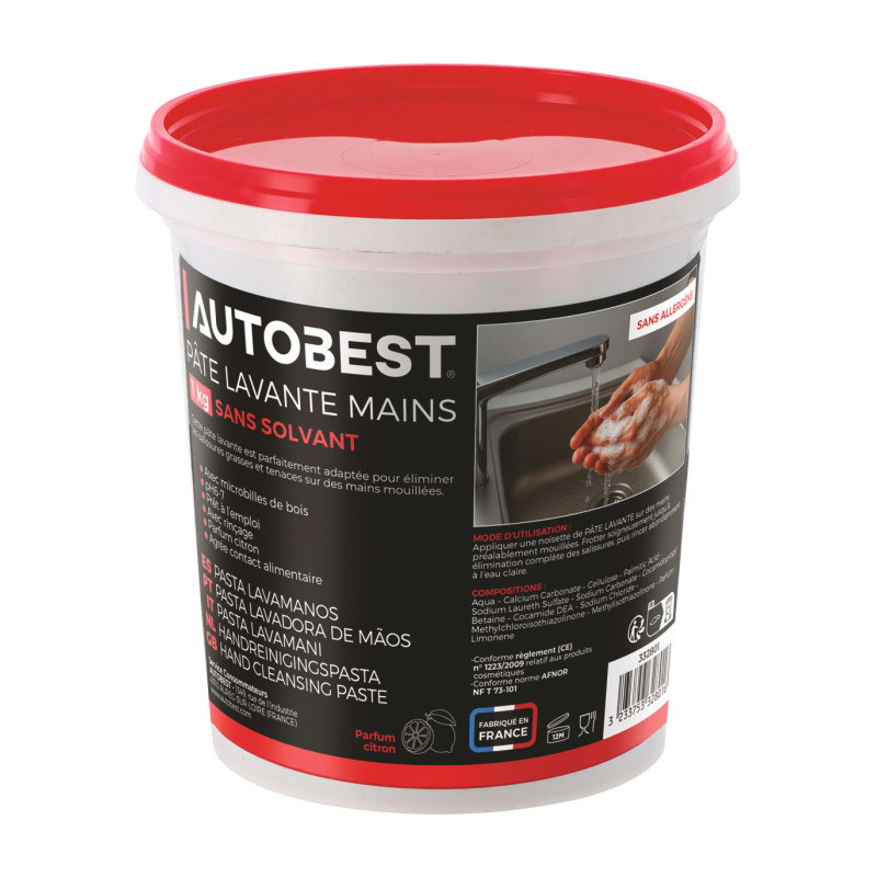 Pâte lavante mains 1Kg