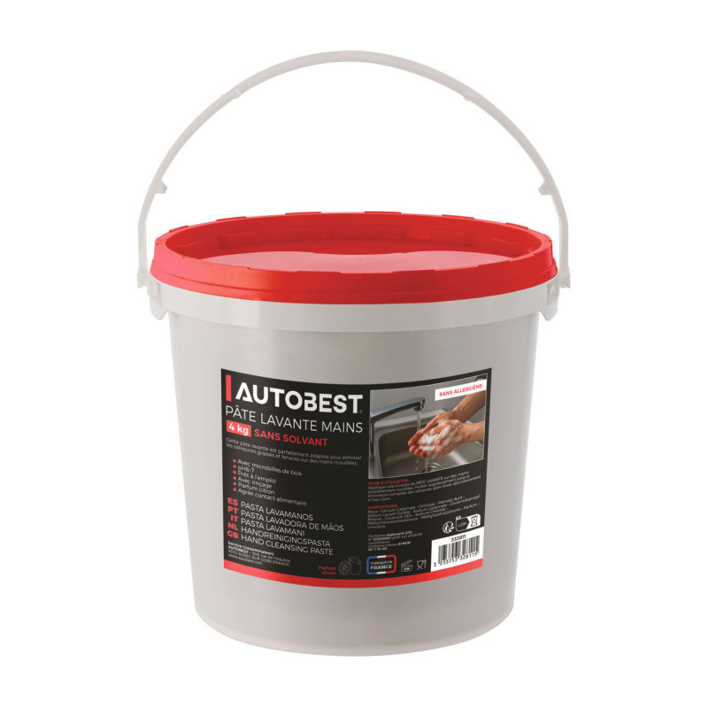 Pâte lavante mains seau de 4 Kg