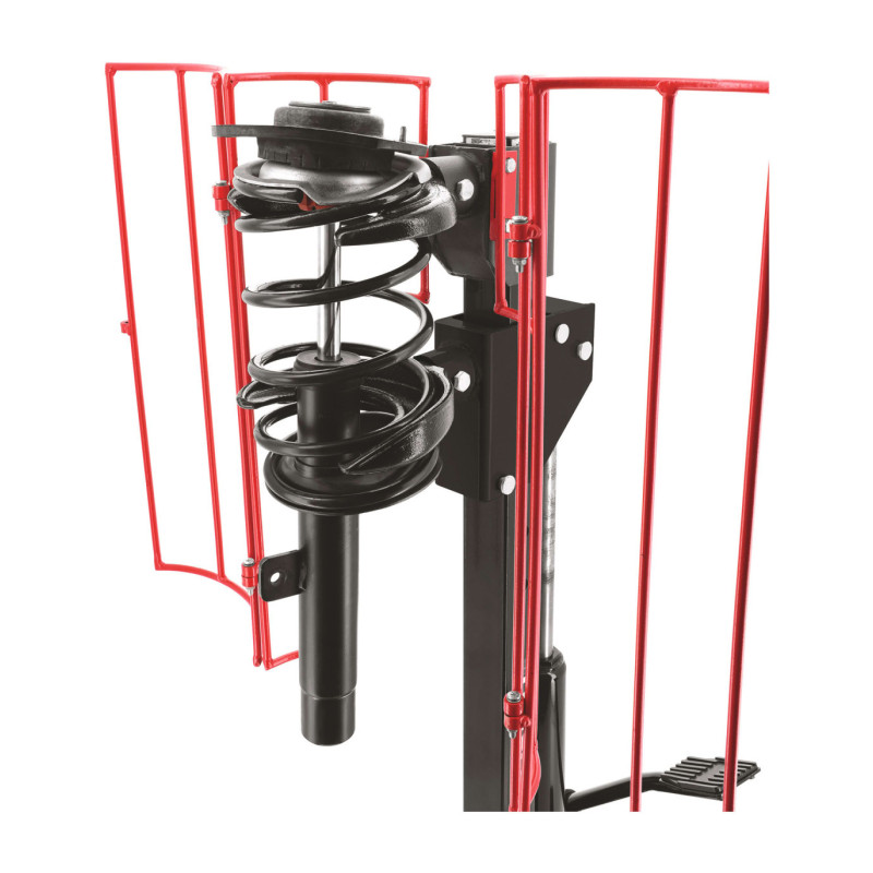 Compresseur de ressorts hydraulique avec cage 1T
