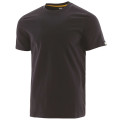 Tee-Shirt Manches Courtes – Caterpillar Essentials Noir – 60% Coton 40% Polyester – Léger & Confortable – Travail Extérieur