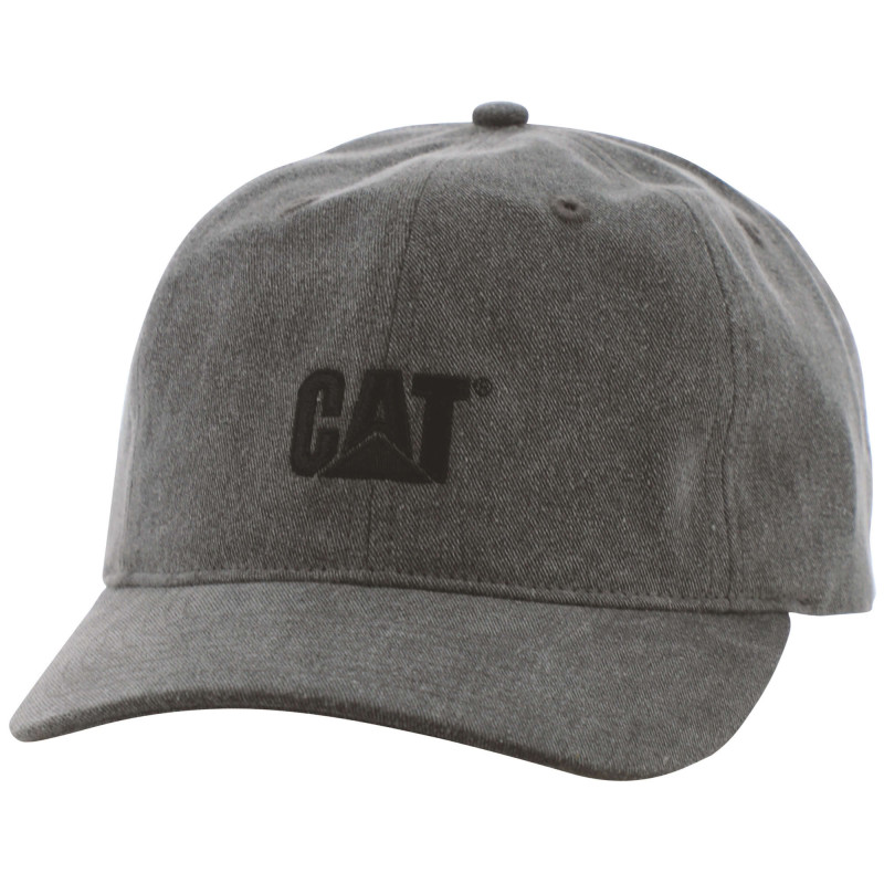 Casquette Baseball Ajustable – Caterpillar CAT Dad Noir – 100% Coton Twill – Visière Courbe – Confort & Protection