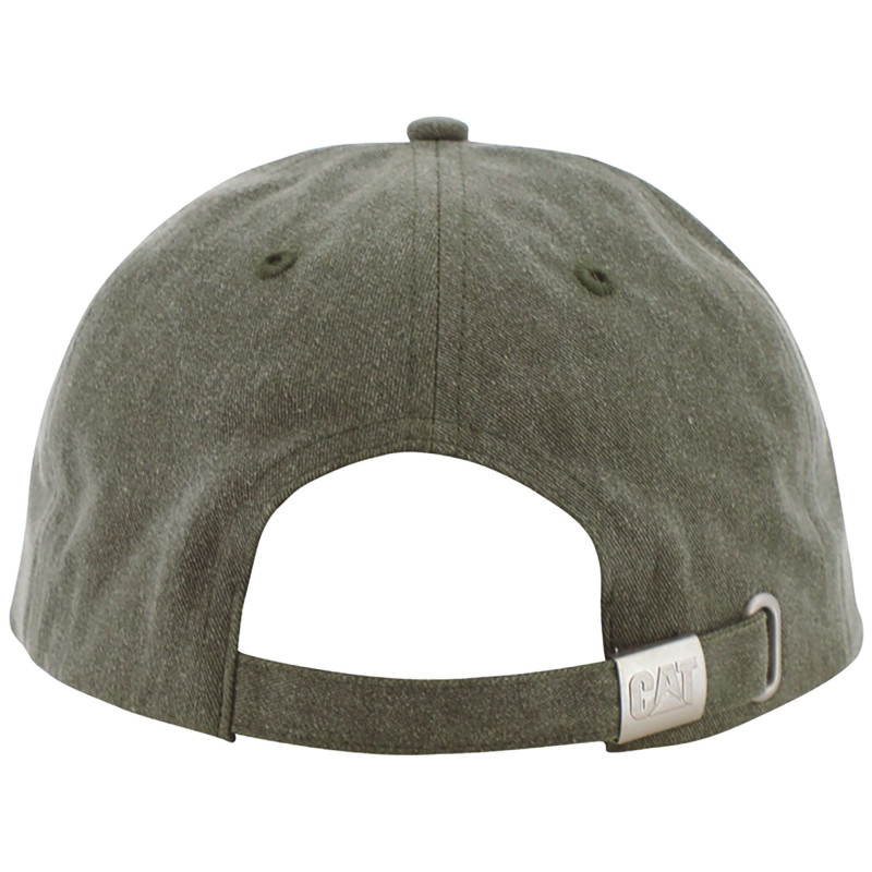 Casquette Baseball Ajustable – Caterpillar CAT Dad Noir – 100% Coton Twill – Visière Courbe – Confort & Protection