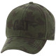 Casquette Baseball Ajustable – Caterpillar Trademark Camouflage – 100% Coton – Aérée – Protection Solaire Travail Extérieur