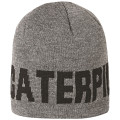 Bonnet Hiver – Caterpillar Branded Cap Gris – Acrylique & Spandex – Chaud & Confortable – Travail Froid