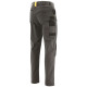 Pantalon Cargo De Travail – Caterpillar Essentials Gris – Slim – Renforts Cordura® – Multi-Poches – Confort Stretch