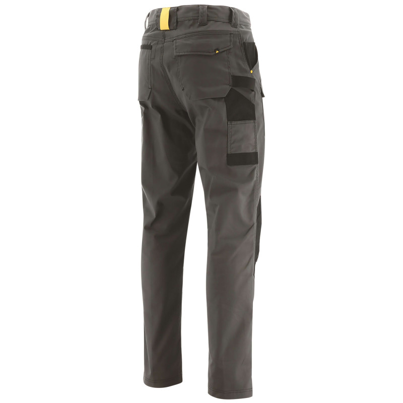 Pantalon Cargo De Travail – Caterpillar Essentials Gris – Slim – Renforts Cordura® – Multi-Poches – Confort Stretch