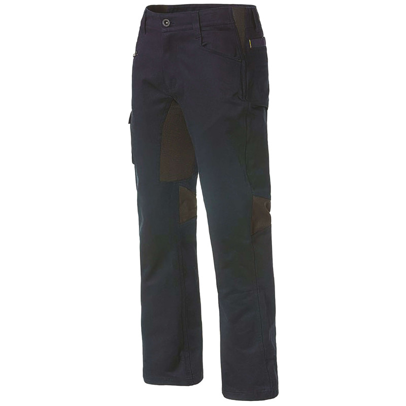 Pantalon De Travail Slim – Caterpillar Operator Flex Bleu – Twill Stretch 250 g – Multi-Poches – Souplesse & Confort