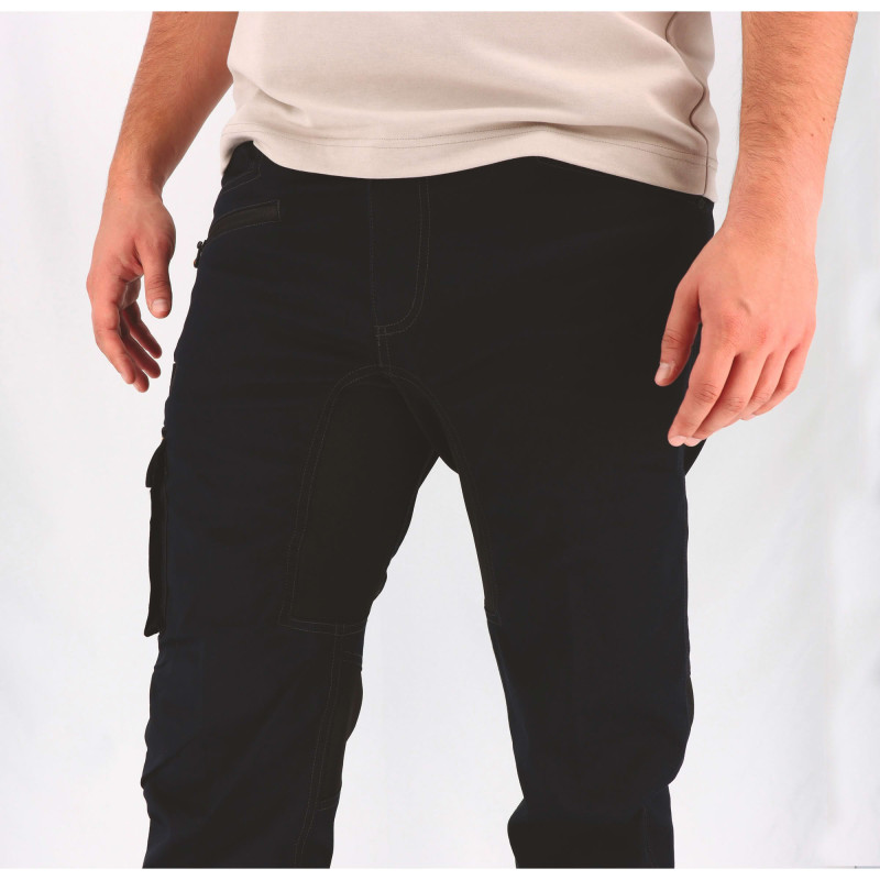 Pantalon De Travail Slim – Caterpillar Operator Flex Bleu – Twill Stretch 250 g – Multi-Poches – Souplesse & Confort