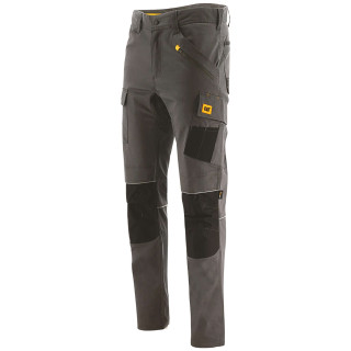 Pantalon De Travail Slim – Caterpillar Trades Gris – Denim Stretch – Multi-Poches – Confort & Durabilité