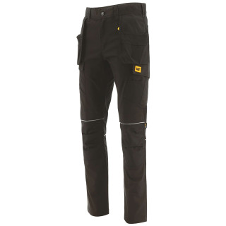 Pantalon De Travail Multi-Poches – Caterpillar Trades Noir – Denim Stretch – Coupe Slim – Confort & Résistance