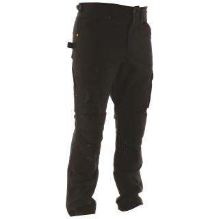 Pantalon De Travail Slim – Caterpillar Nexus Noir – Stretch Léger – 50% Coton – Genoux Renforcés – Multi-Poches