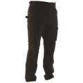 Pantalon De Travail Slim – Caterpillar Nexus Noir – Stretch Léger – 50% Coton – Genoux Renforcés – Multi-Poches