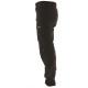 Pantalon De Travail Slim – Caterpillar Nexus Noir – Stretch Léger – 50% Coton – Genoux Renforcés – Multi-Poches