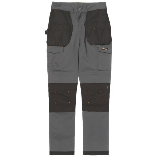 Pantalon De Travail Holster Slim – Caterpillar Nexus Holster Gris – Stretch Renforcé – Genoux Renforcés – Multi-Poches