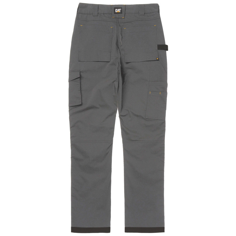 Pantalon De Travail Holster Slim – Caterpillar Nexus Holster Gris – Stretch Renforcé – Genoux Renforcés – Multi-Poches