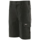Short De Travail Stretch – Caterpillar Tracker Noir – 65% Coton – Multi-Poches Cargo – Confort Été