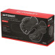 100 gants de protection nitrile noirs