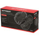 100 gants de protection nitrile noirs