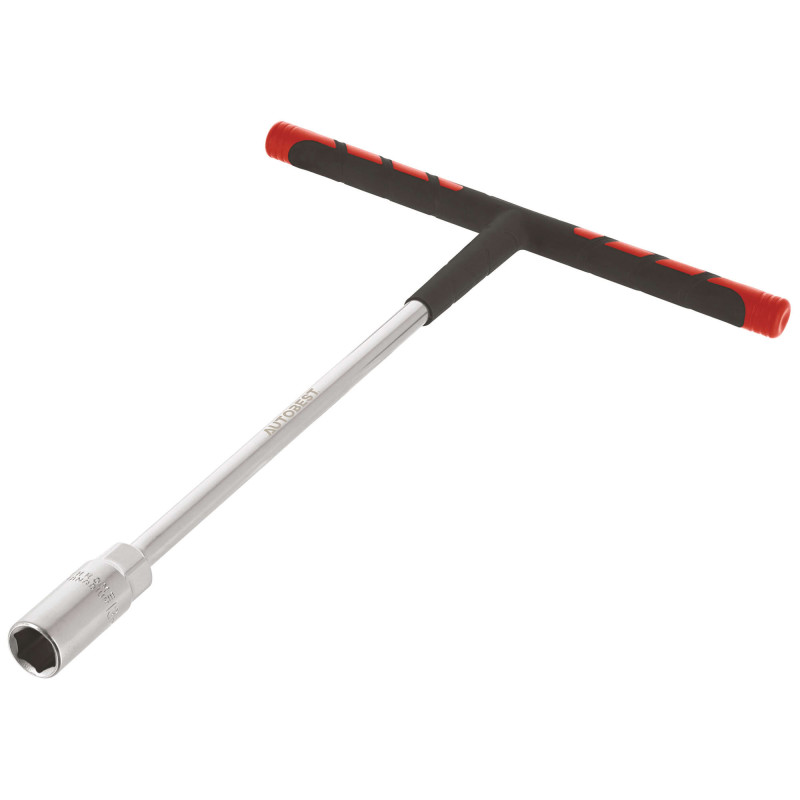 Clé en T douille fixe 6 pans 13 mm