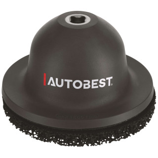 Brosse pour nettoyage de moyeux diam 150mm - Disque abrasif nylon - Fixation auto-aggripante