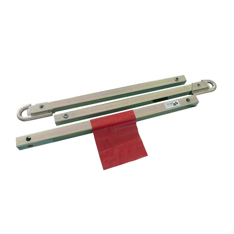 Barre de remorquage, tubes carrés, capacité de traction 2000kg