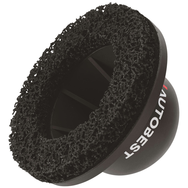 Brosse pour nettoyage de moyeux diam 150mm - Disque abrasif nylon - Fixation auto-aggripante