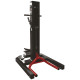 Colonne de levage mobile pneumatique 1,5 t - Ht maxi de levage 75cm - 5 hauteurs de travail sécurisées - 2 roues pivotantes