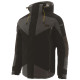 Parka Noire Homme – Caterpillar Triton – Blouson Imperméable StormBlocker – Capuche Amovible – Renforts Oxford – Très Résistant