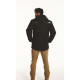 Parka De Travail Noire – Caterpillar – Doublure Micropolaire – Imperméable & Chaud – Capuche Amovible