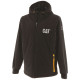 Blouson De Travail Noir – Caterpillar Tech Hybrid– Tissu Softshell & Doublure Micropolaire – Léger & Résistant