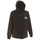 Blouson De Travail Noir – Caterpillar Tech Hybrid– Tissu Softshell & Doublure Micropolaire – Léger & Résistant