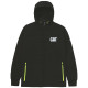 Blouson De Travail Noir – Caterpillar Tech Hybrid – Tissu Softshell & Doublure Micropolaire– Léger & Résistant