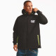 Blouson De Travail Noir – Caterpillar Tech Hybrid – Tissu Softshell & Doublure Micropolaire– Léger & Résistant
