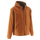 Veste De Travail Sherpa – Caterpillar Bronze – Intérieur Doublé Sherpa – Tissu Coton Canvas Résistant – Homme