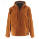 Veste De Travail Sherpa – Caterpillar Bronze – Intérieur Doublé Sherpa – Tissu Coton Canvas Résistant – Homme