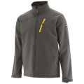 Veste Softshell De Travail – Caterpillar Gris Anthracite – Tissu Déperlant – 94% Polyester 6% Spandex – Homme