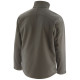Veste Softshell De Travail – Caterpillar Gris Anthracite – Tissu Déperlant – 94% Polyester 6% Spandex – Homme