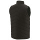 Gilet Matelassé Sans Manches – Caterpillar Noir – 100% Nylon Ripstop – Doublure Polyester – Chantiers & Outdoor – Homme