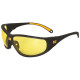Lunettes De Protection – Caterpillar Tread Jaune – Classe 1 – Protection UV 99 % – Monture Nylon – Branches Réglables