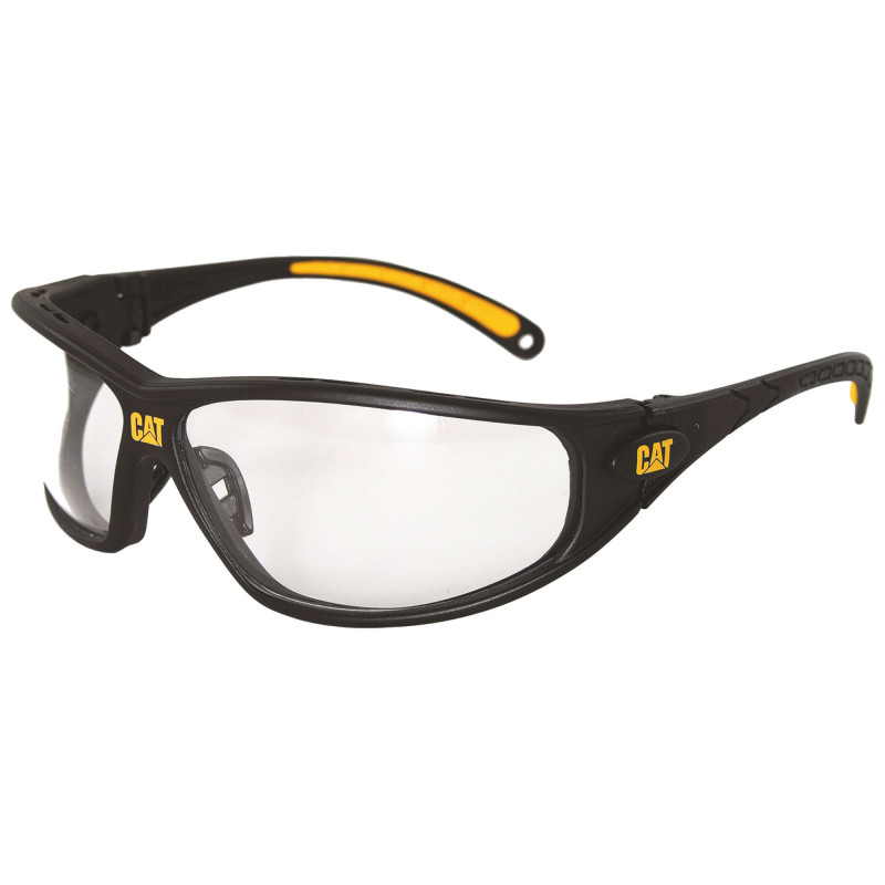 Lunettes De Protection – Caterpillar Tread Transparentes – Classe 1 – Protection UV 99 % – Monture Nylon