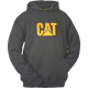 Sweat À Capuche De Travail – Caterpillar Trademark Noir – Coton/Polyester – Confort & Résistance