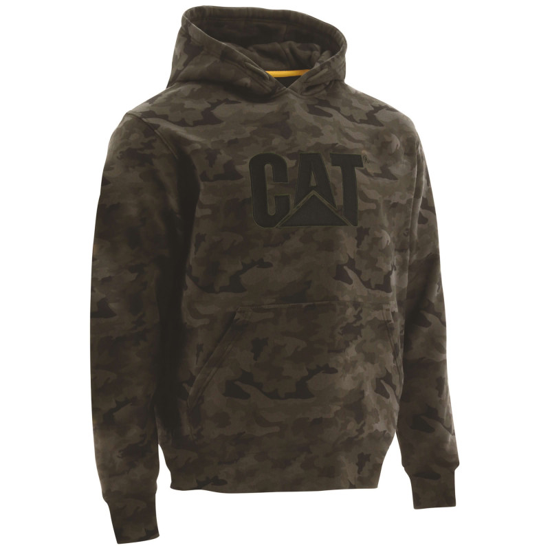 Sweat À Capuche De Travail – Caterpillar Trademark Camo – Coton/Polyester – Confort & Résistance