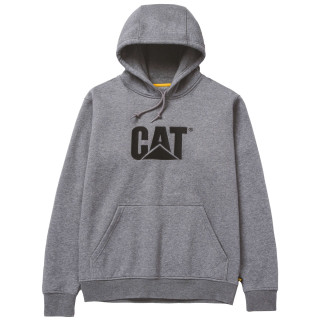 Sweat À Capuche De Travail – Caterpillar Trademark Gris – Coton/Polyester – Confort & Résistance