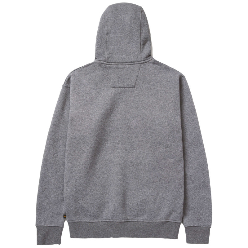 Sweat À Capuche De Travail – Caterpillar Trademark Gris – Coton/Polyester – Confort & Résistance