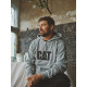 Sweat À Capuche De Travail – Caterpillar Trademark Gris – Coton/Polyester – Confort & Résistance