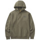 Sweatshirt À Capuche – Caterpillar Trademark Vert Marshland – 80 % Coton / 20 % Polyester – Poche Frontale