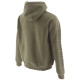Sweatshirt À Capuche – Caterpillar Trademark Vert Marshland – 80 % Coton / 20 % Polyester – Poche Frontale