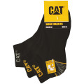 Chaussettes Noires – Caterpillar Worksneakers – Respirantes Et Confortables – Coton Polyester